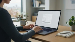 Pantalla de ordenador mostrando opciones de pago digital en casa de apuestas española